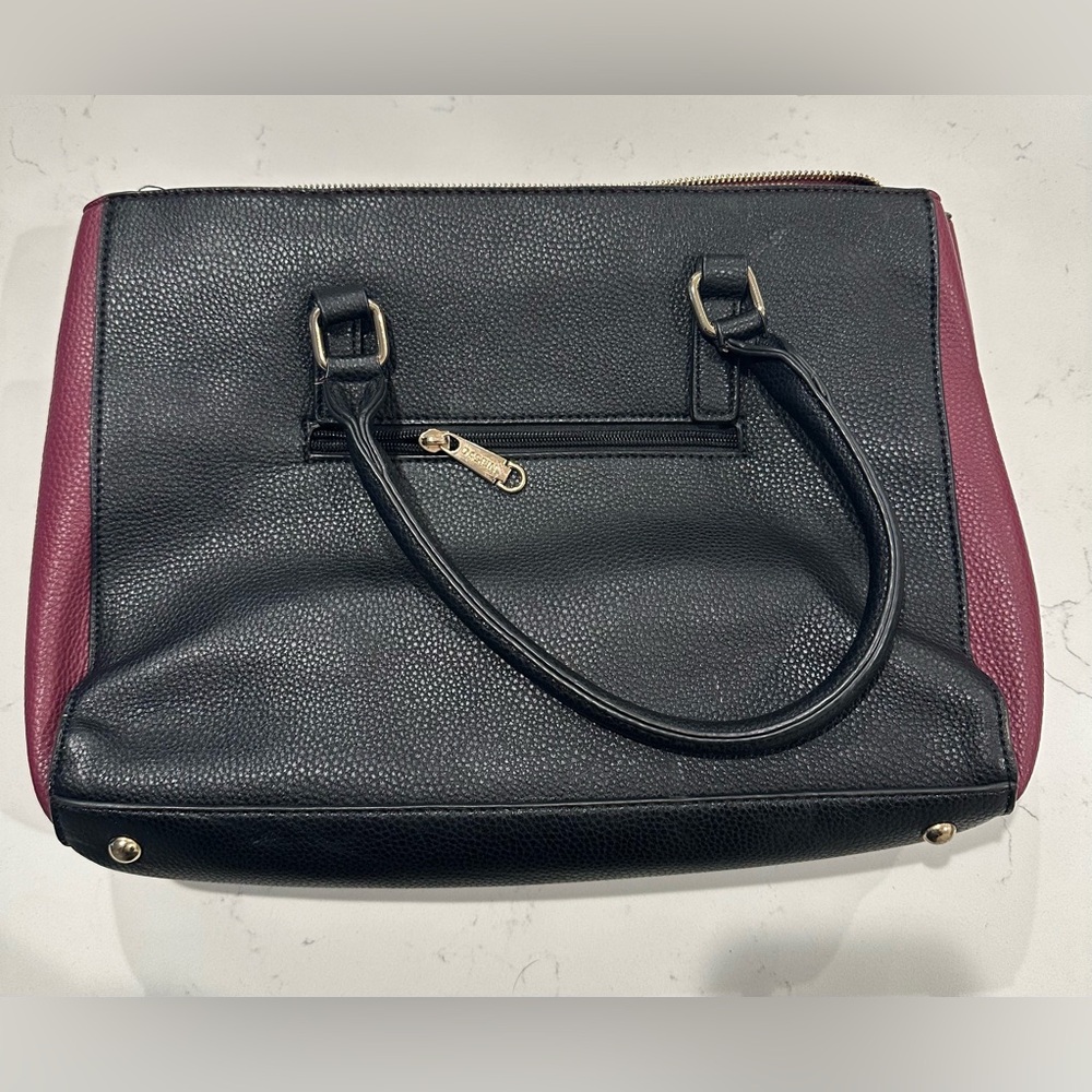 Black Leather Dasein Purse